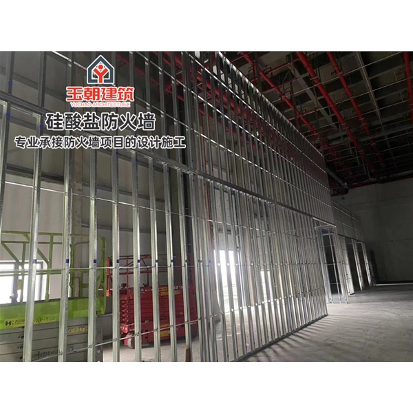 聊城硅酸盐防火墙 性能稳定 轻质高强 硅酸钙防火耐火3-4小时
